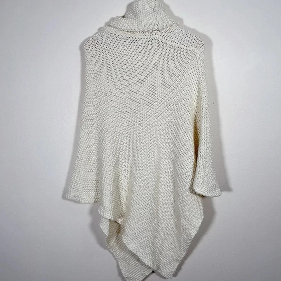 COCOGIÒ |  TURTLENECK SWEATER PONCHO - Picture 11 of 11